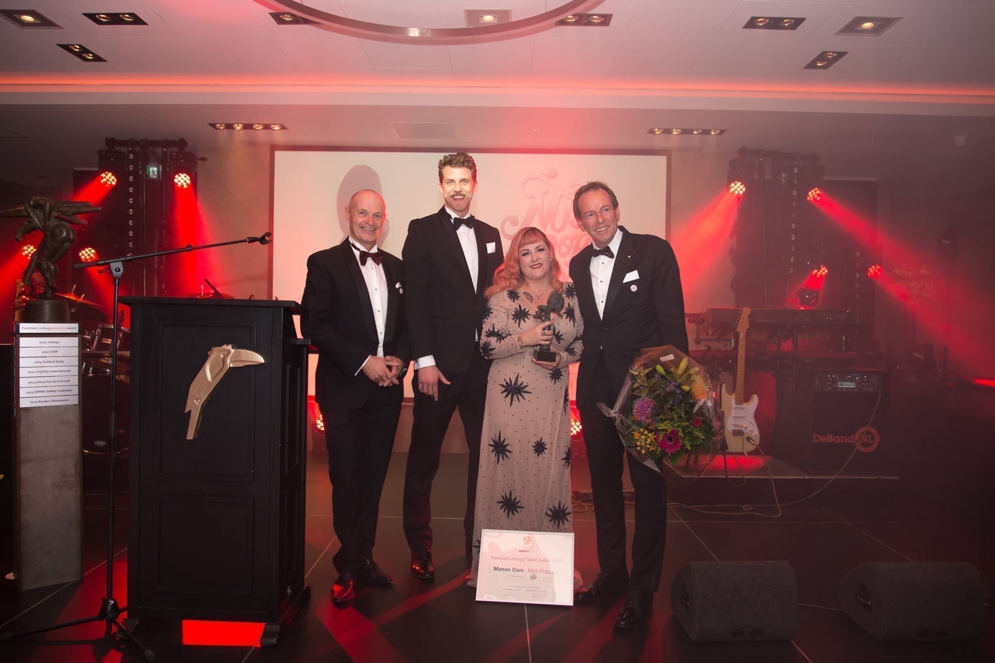 Uitreiking Parkstad Awards met soul zangeres Ruth Jacott en DeBand.NL | feestband.com